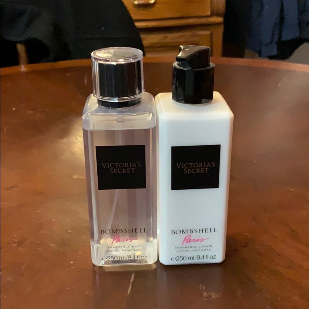 Victoria’s Secret body spray and lotion